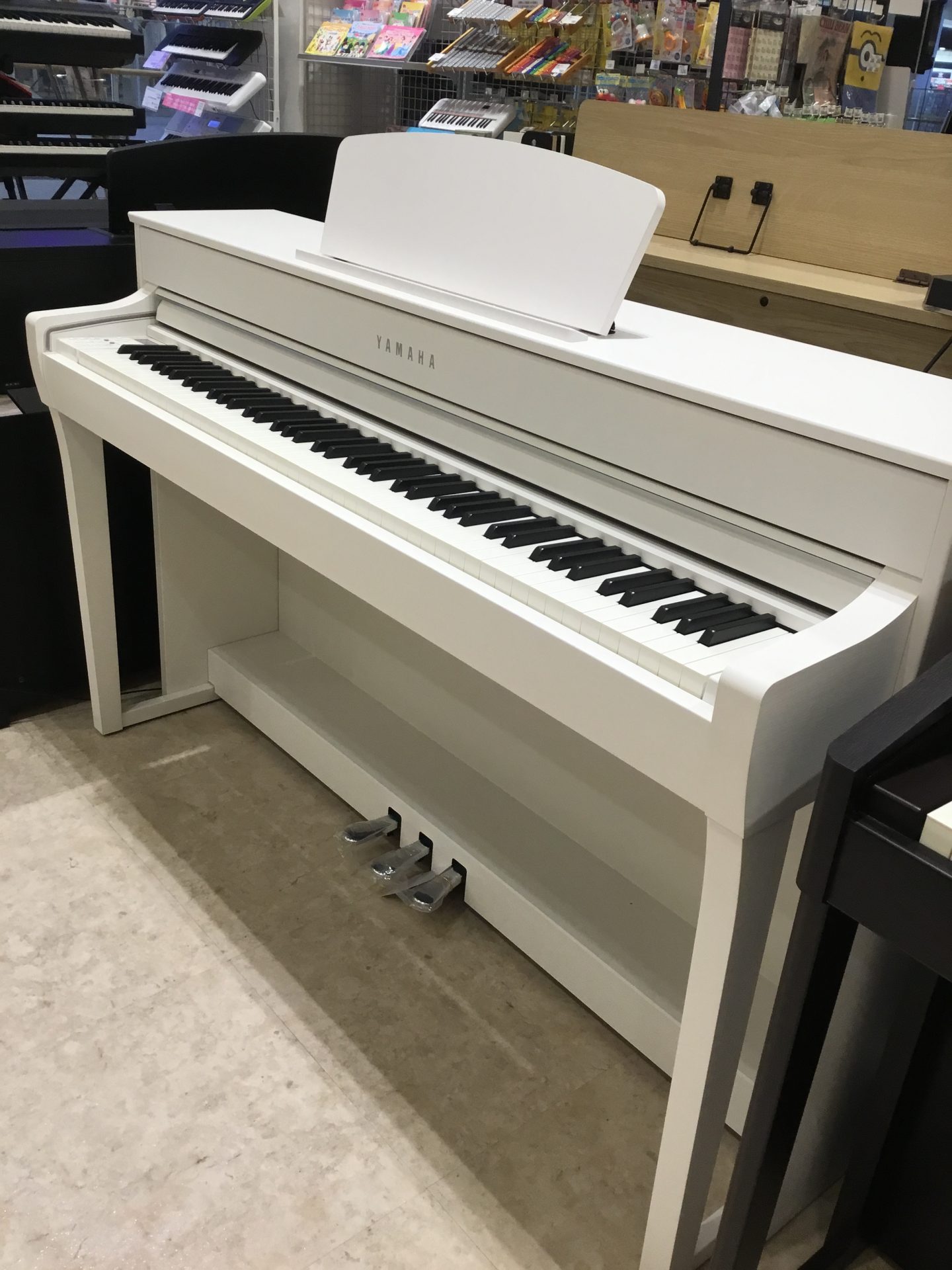 88鍵盤 電子ピアノ｜YAMAHA クラビノーバ新製品展示しております