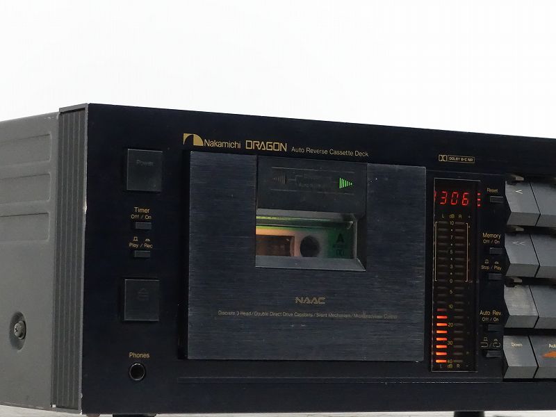 Nakamichi DRAGON カセットデッキ 初期型 ナカミチを千葉県勝浦市で