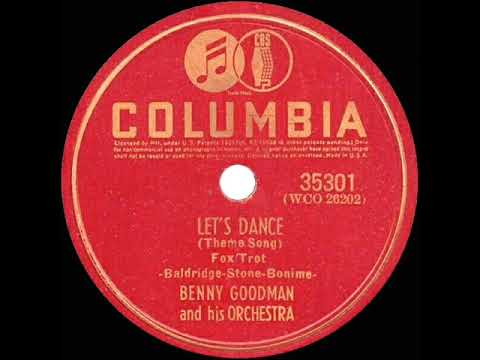 1939 HITS ARCHIVE: Let's Dance - Benny Goodman - YouTube