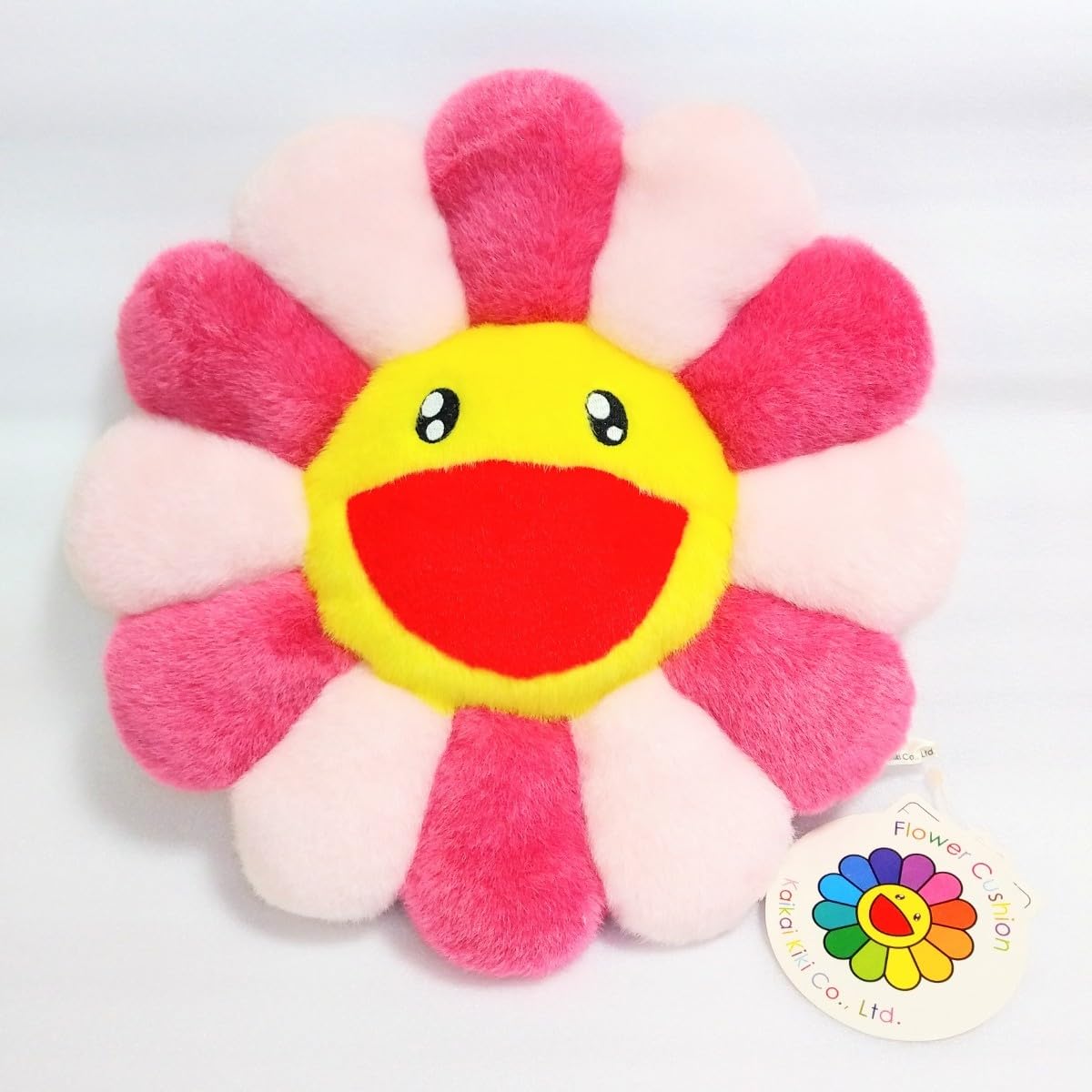 Amazon.co.jp: 村上隆 kaikai kiki お花 ぬいぐるみ クッション