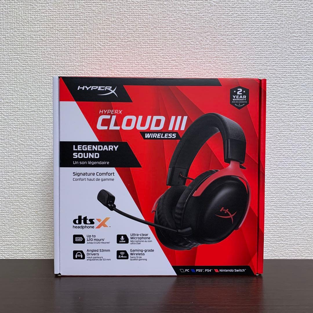【新品】HyperX Cloud III Wirelessゲーミングヘッドセット Amazon.co.jp: ハイパーエックス(HyperX) HyperX Cloud IIIワイヤレス