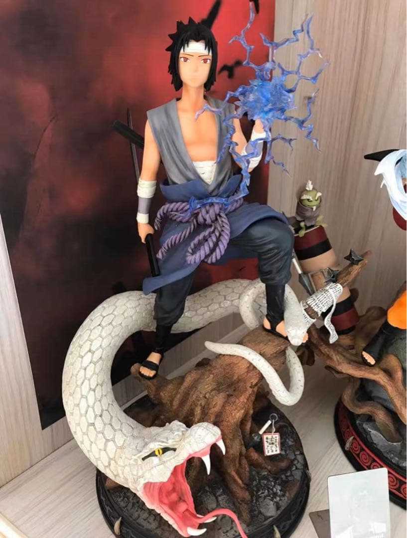 NARUTO ナルト うちはサスケ ガレージキット ガレキ スタチュー②②