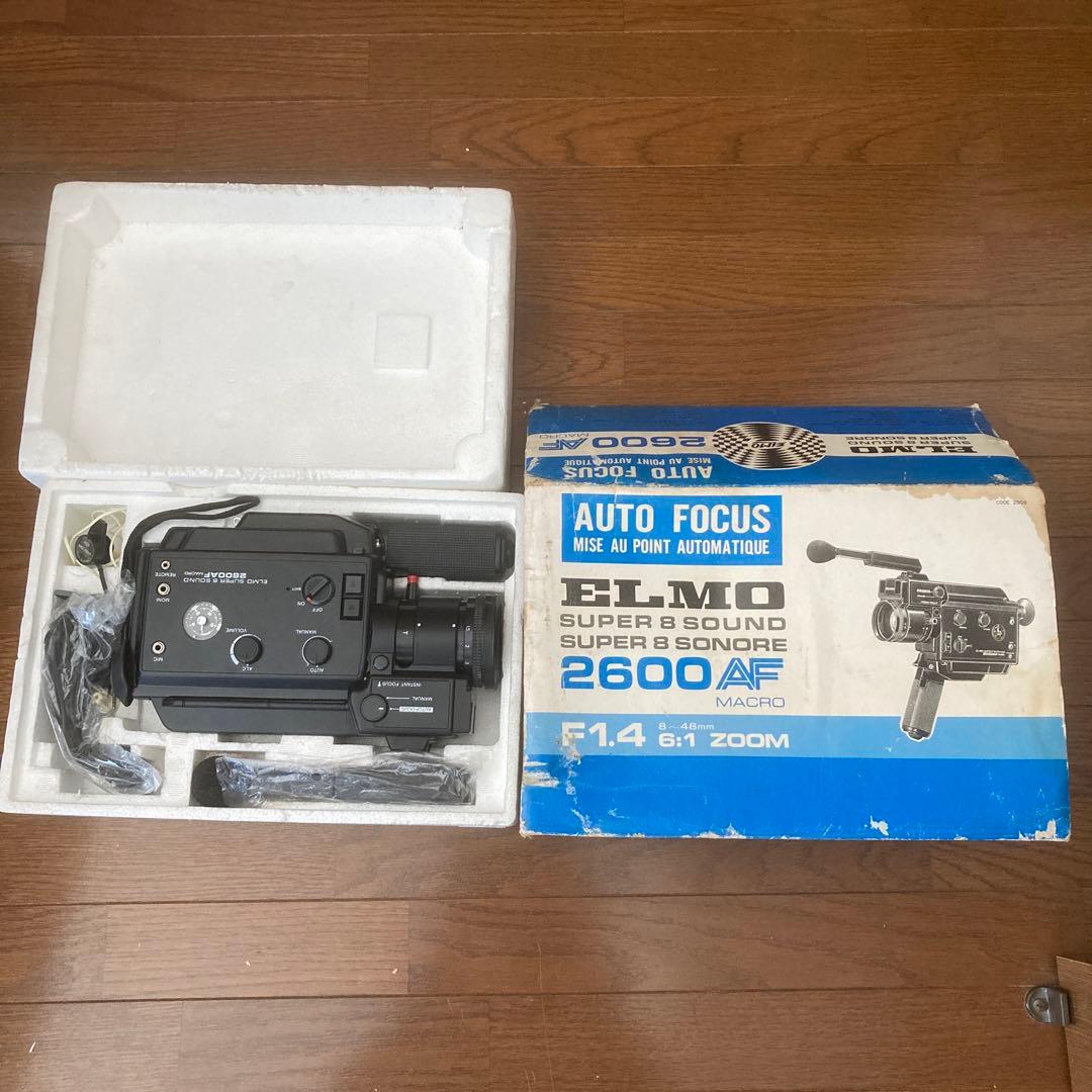 ビデオカメラ ELMO AUTO FOCUS 2600AF Elmo 6000AF Auto Focus Super 8 Camera - CameraCrate.com - Super 8