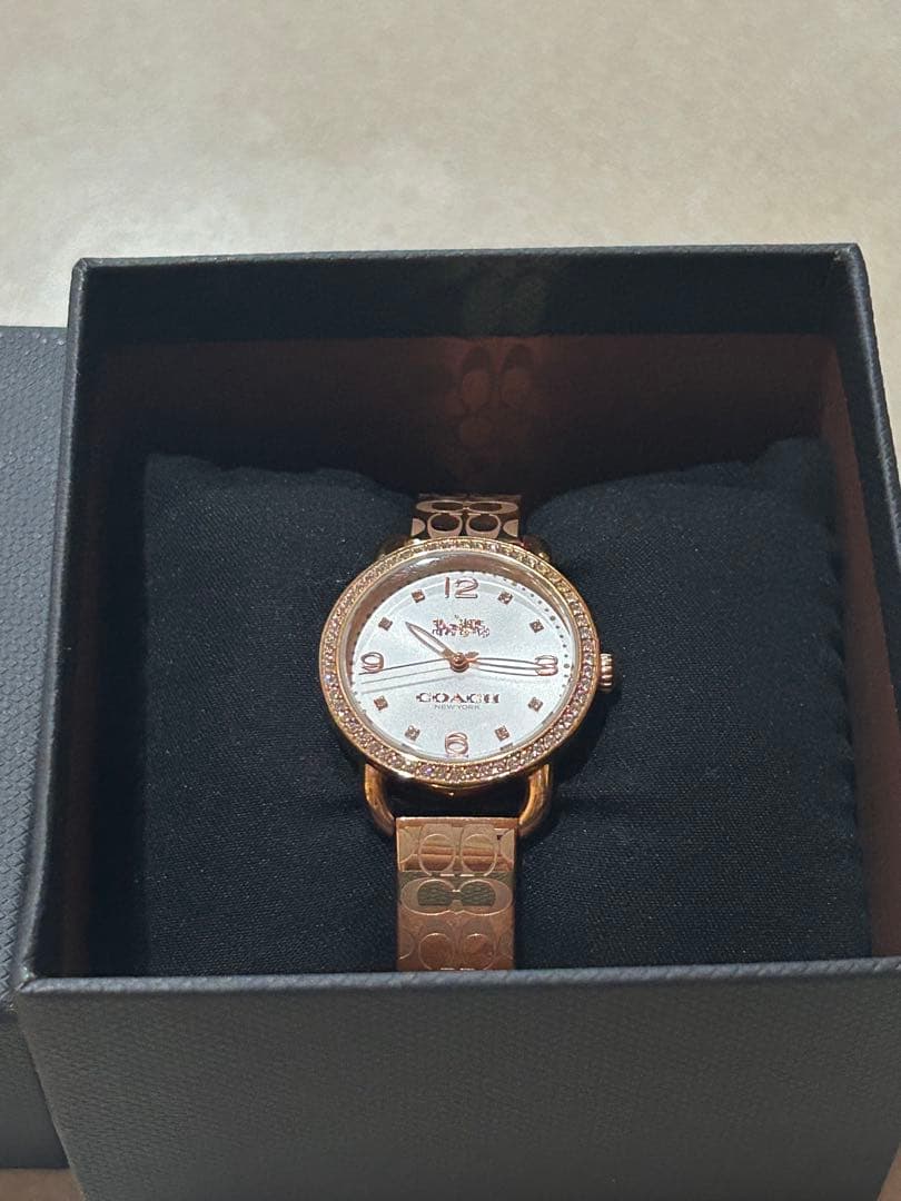 COACHコーチ デランシー 腕時計 ゴールドピンク COACH】コーチ デランシー レディース 腕時計 ピンクゴールド〔日本未
